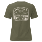 Emerald Isle NC - Surf, Fish, Repeat - Women's Relaxed T-Shirt