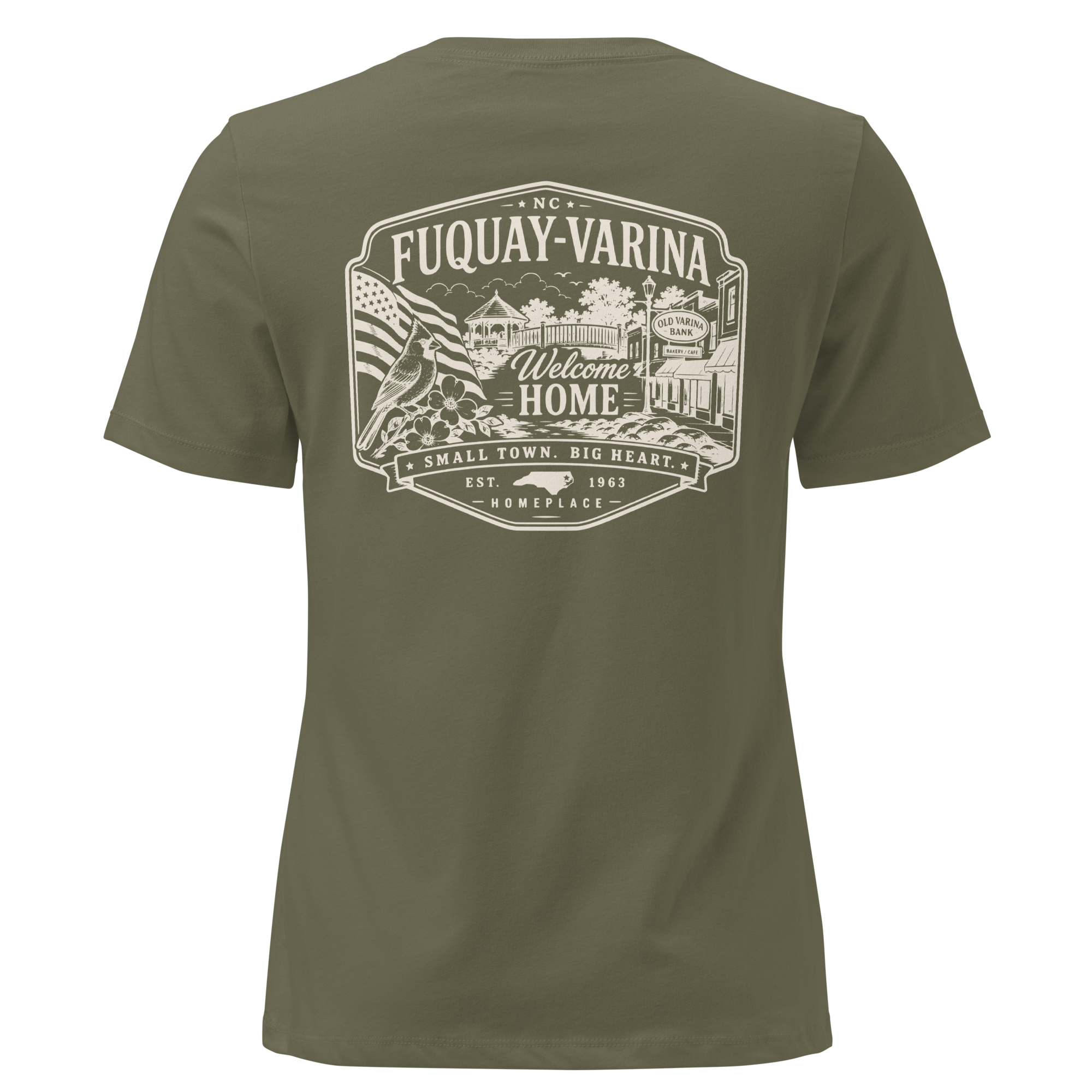 Fuquay-Varina, NC - Welcome Home - Women's Relaxed T-Shirt
