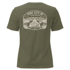 Surf City, NC - Swing Bridge - Women's Relaxed T-Shirt