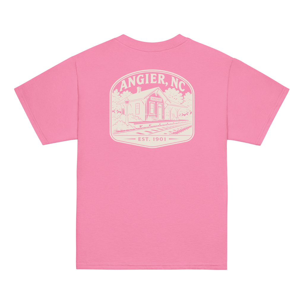 Angier, NC - Railroad Town - Youth Classic Tee