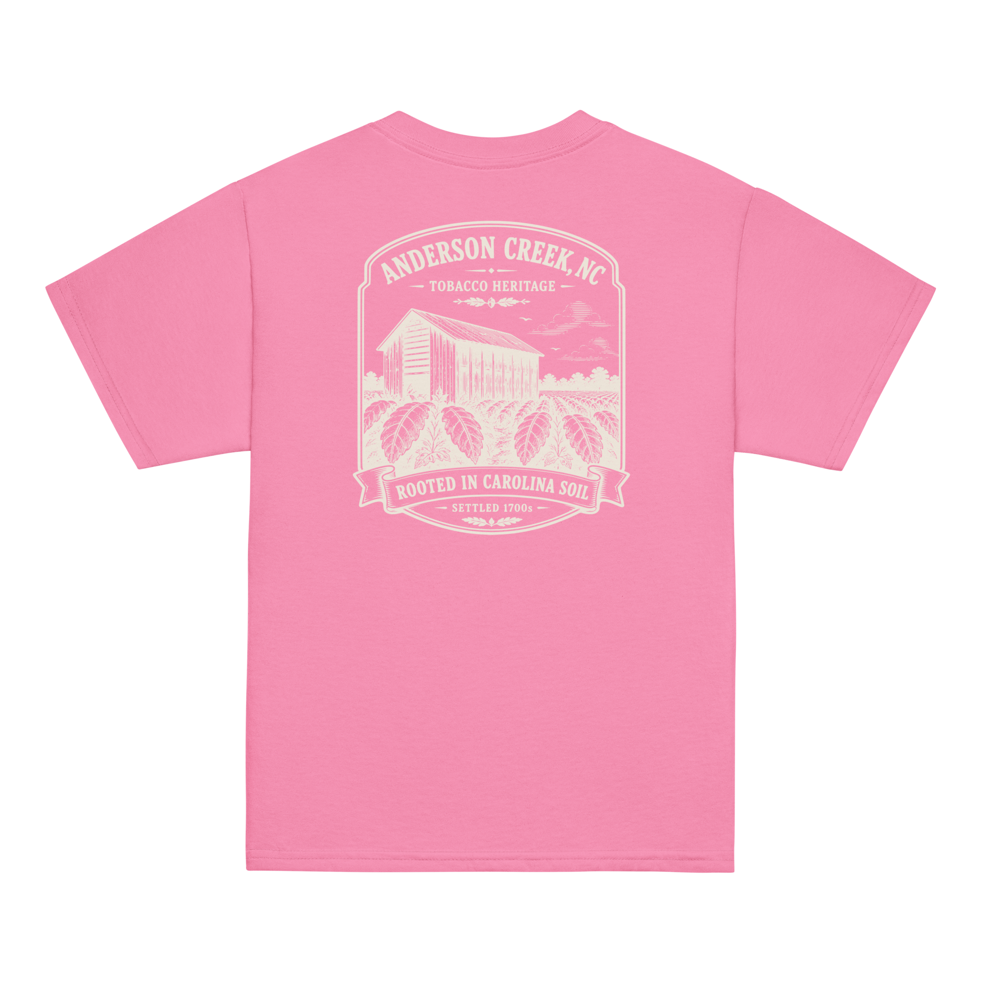 Anderson Creek, NC - Rooted In Carolina - Youth Classic Tee