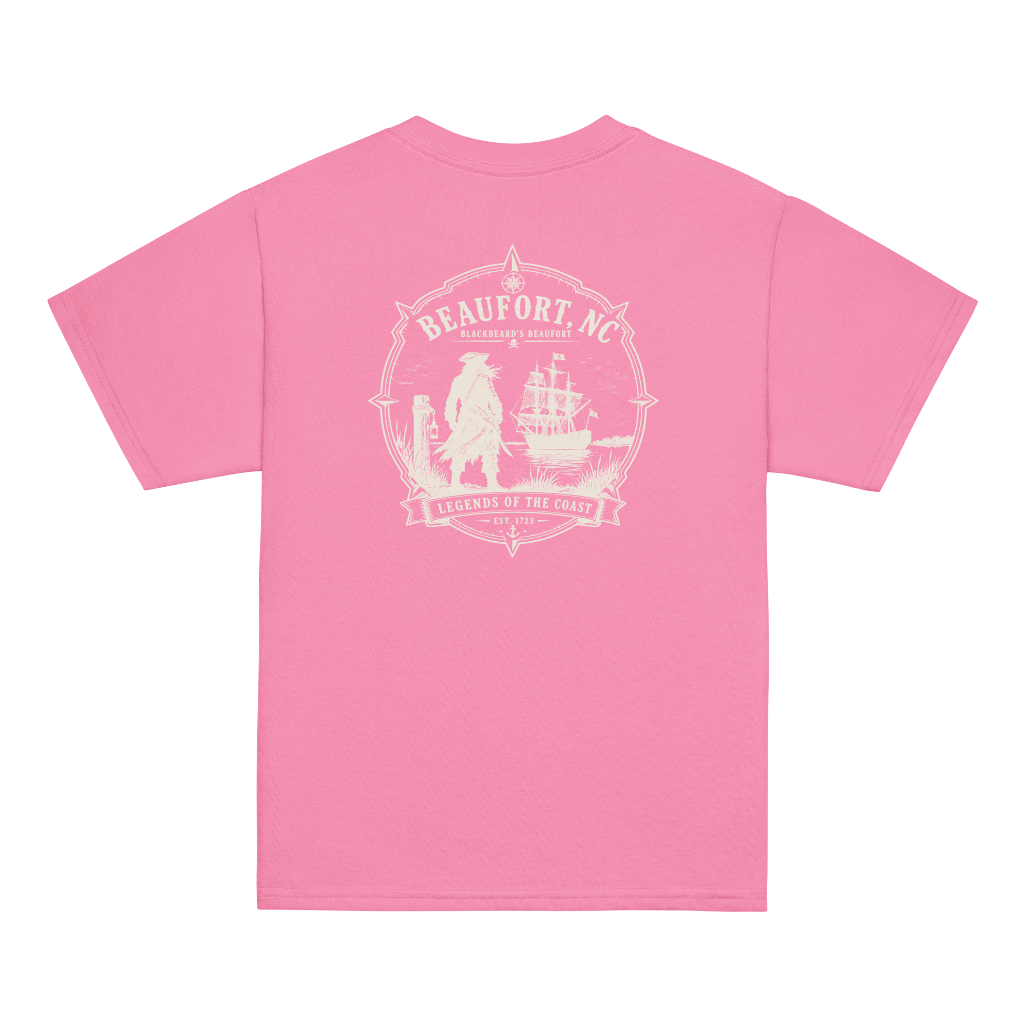 Beaufort, NC - Blackbeard's Beaufort - Youth Classic Tee