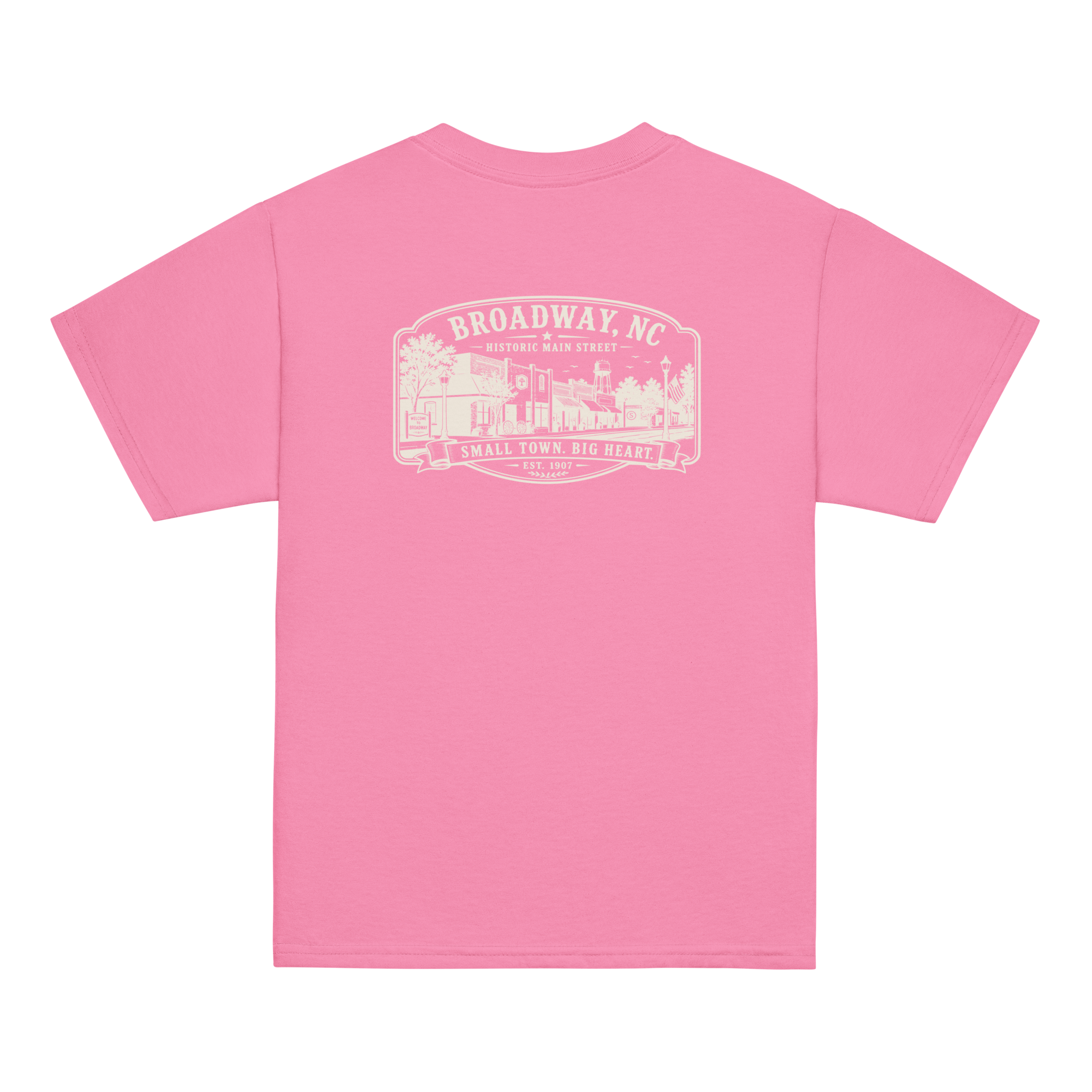 Broadway, NC - Main Street - Youth Classic Tee