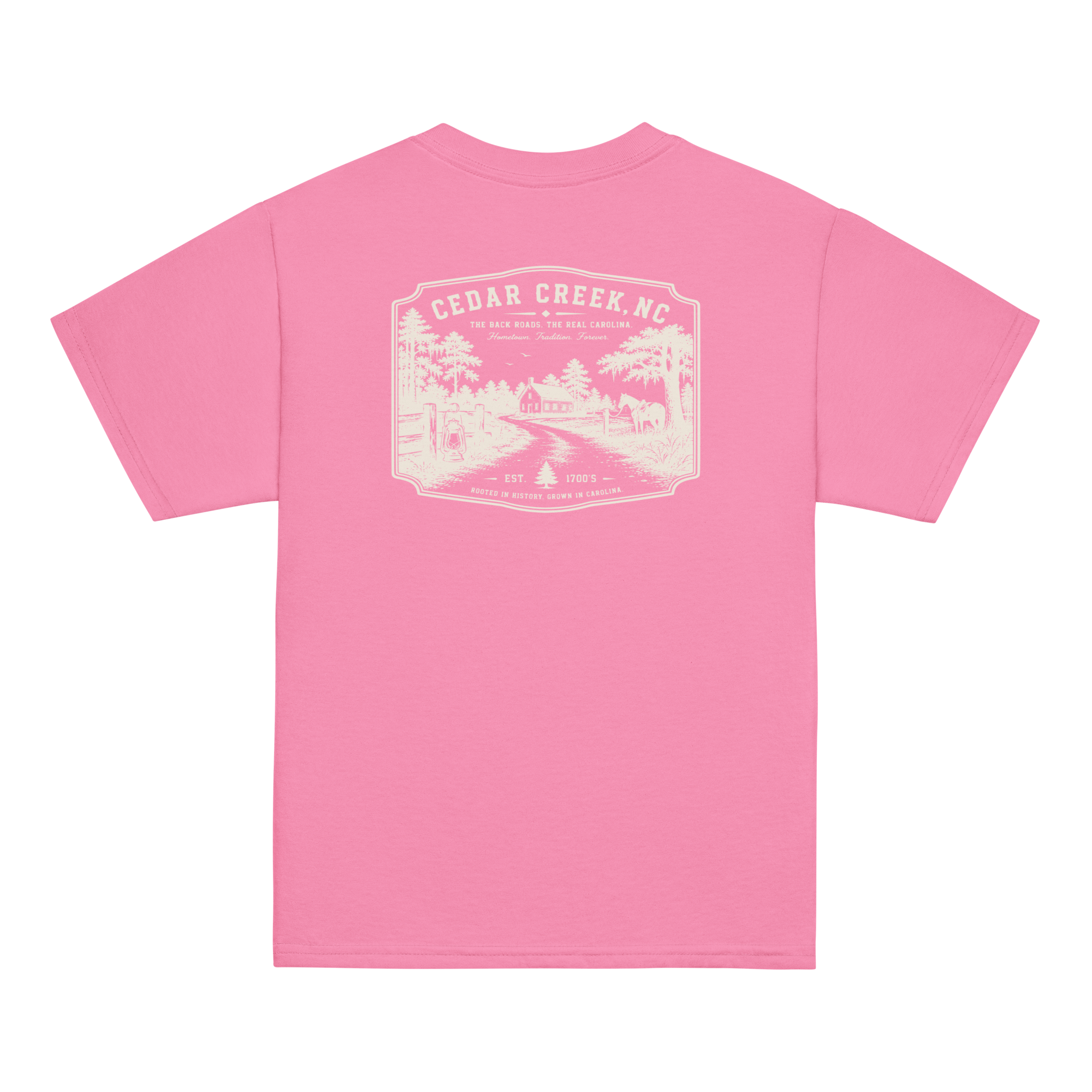 Cedar Creek, NC - Early Carolina - Youth Classic Tee