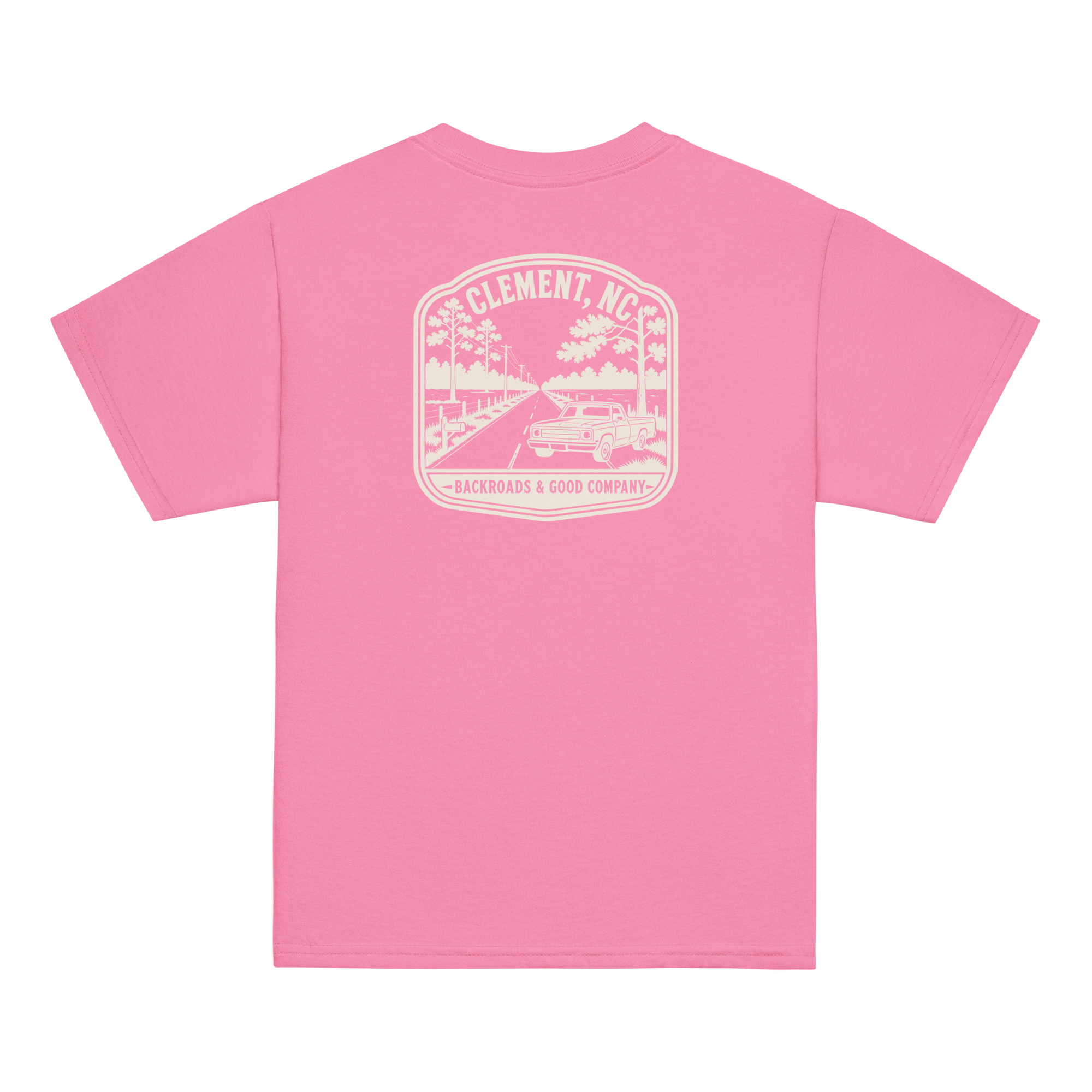 Clement, NC - Country Roads - Youth Classic Tee