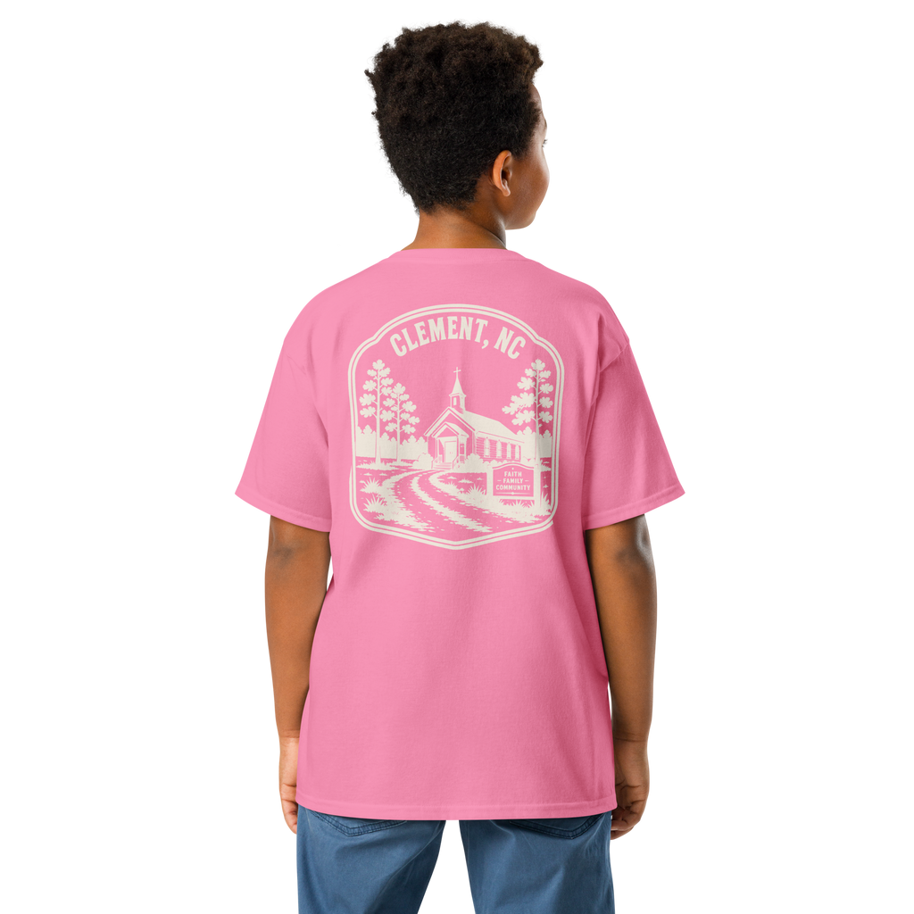 Clement, NC - Faith & Family - Youth Classic Tee