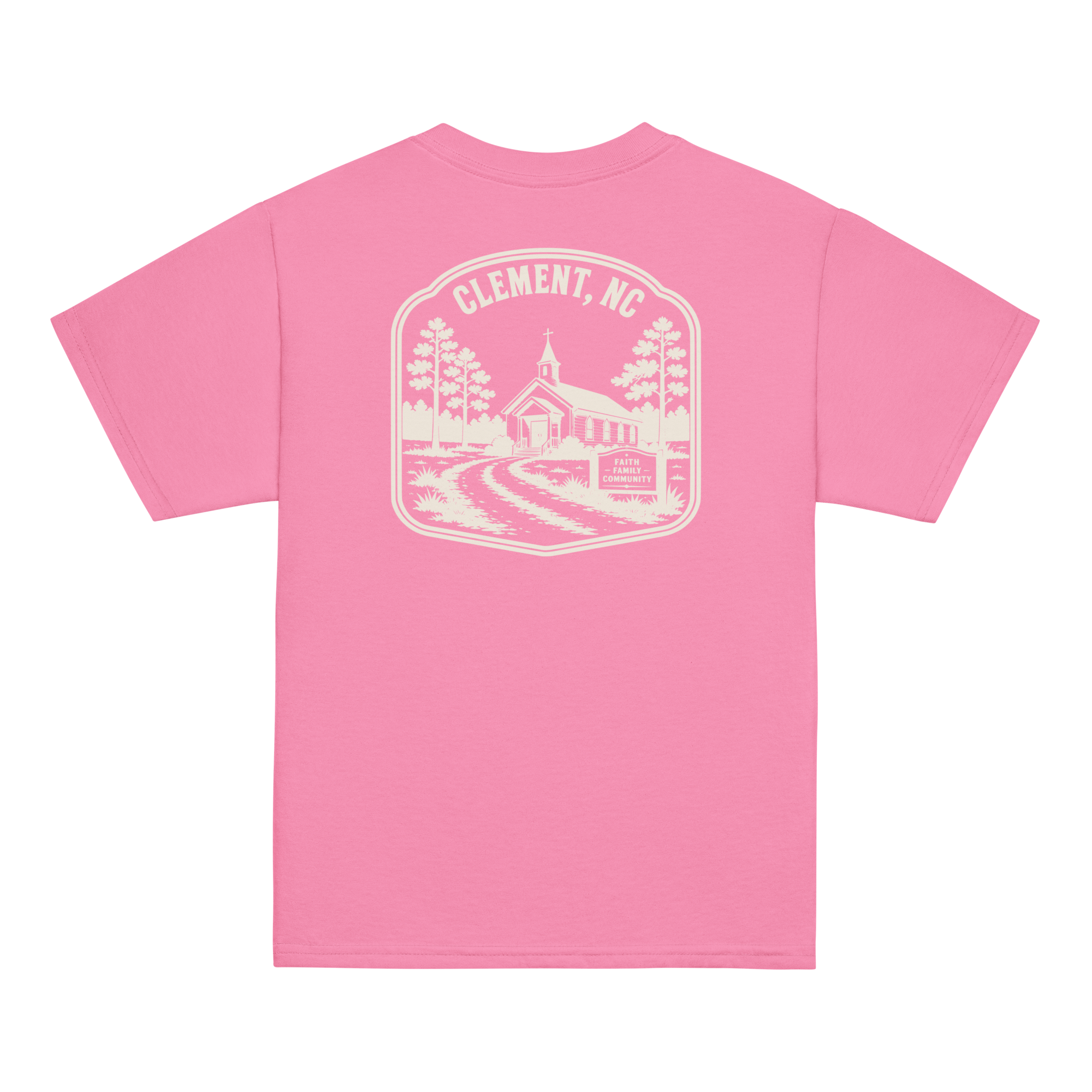 Clement, NC - Faith & Family - Youth Classic Tee