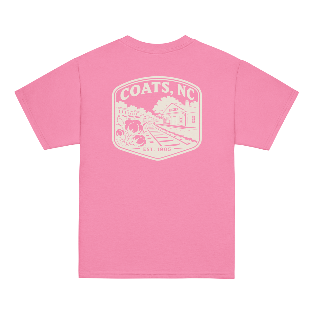 Coats, NC - Railroad Cotton Town - Youth Classic Tee