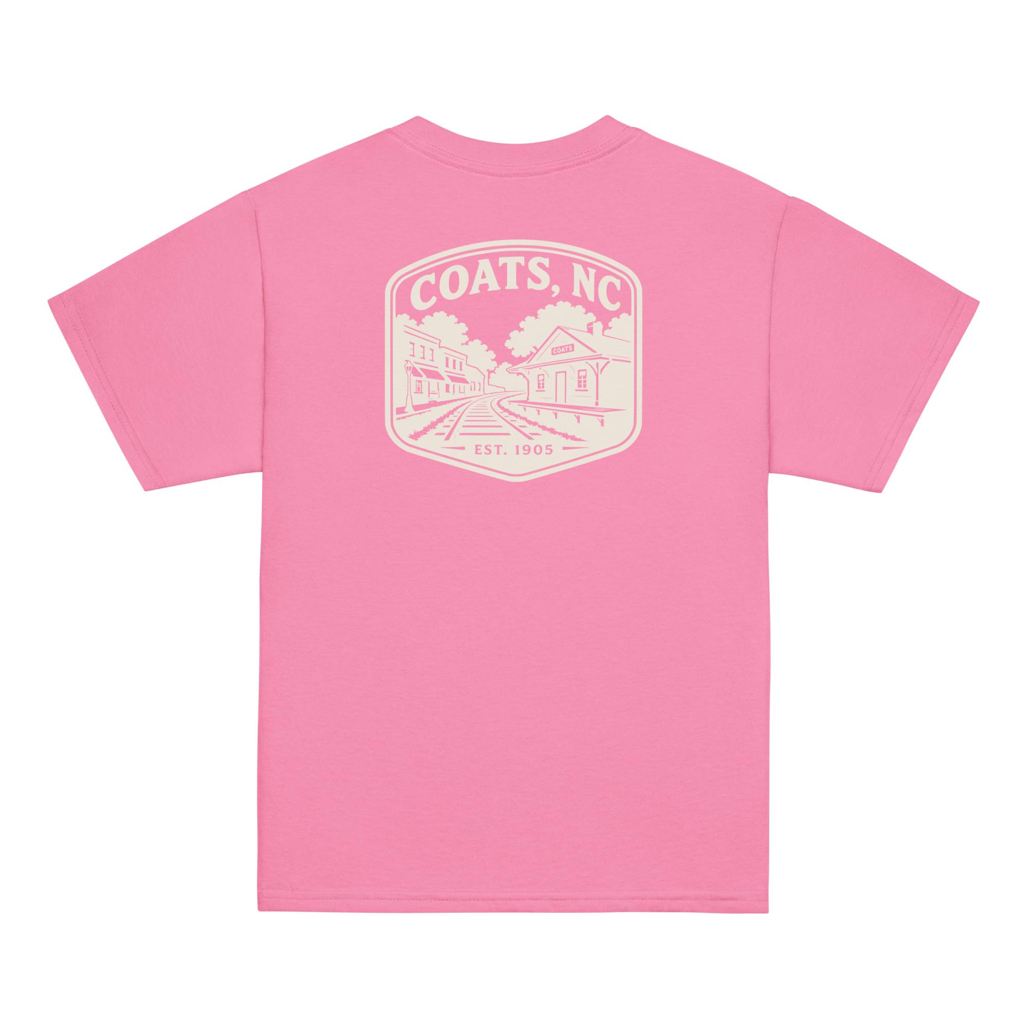 Coats, NC - Railroad Town - Youth Classic Tee