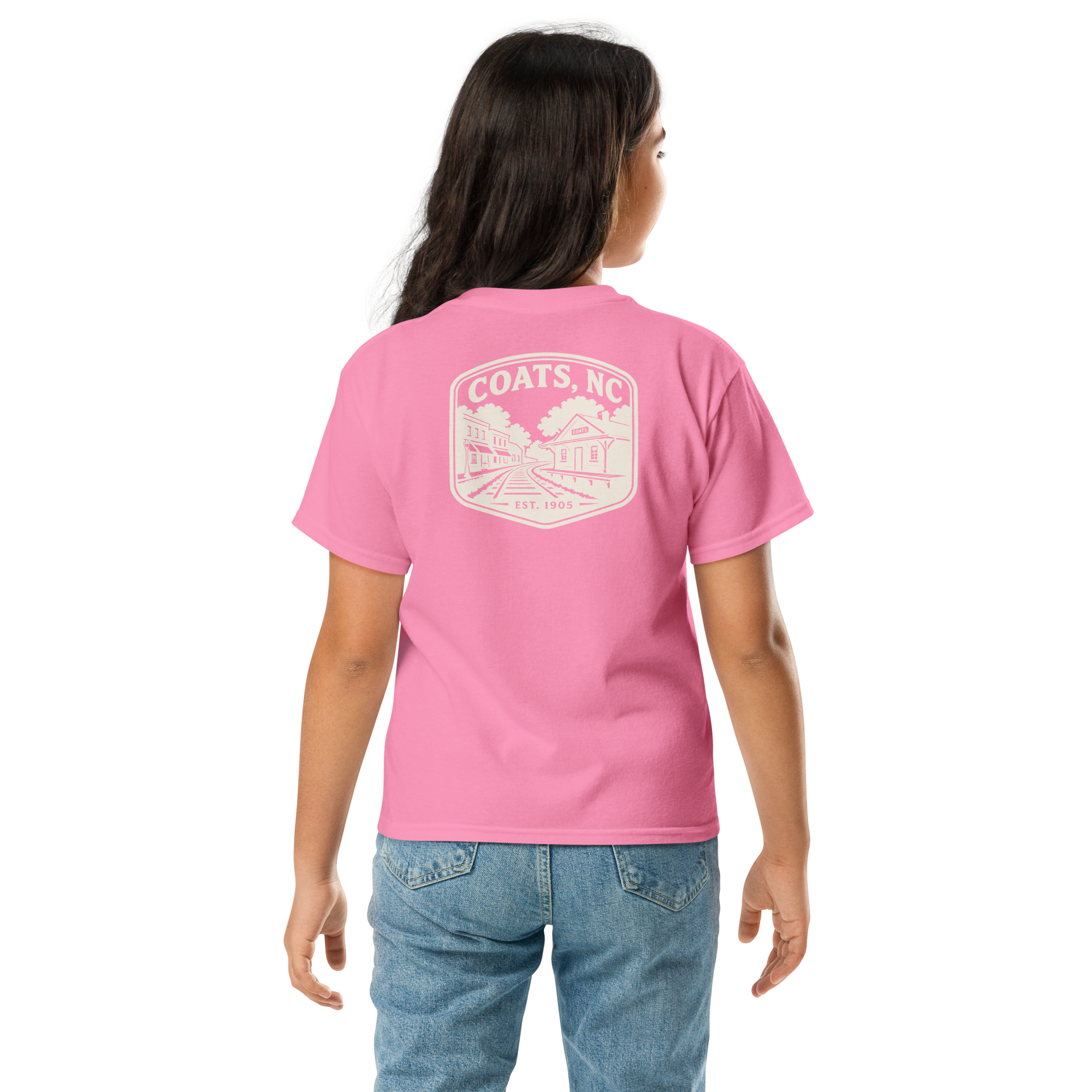 Coats, NC - Railroad Town - Youth Classic Tee