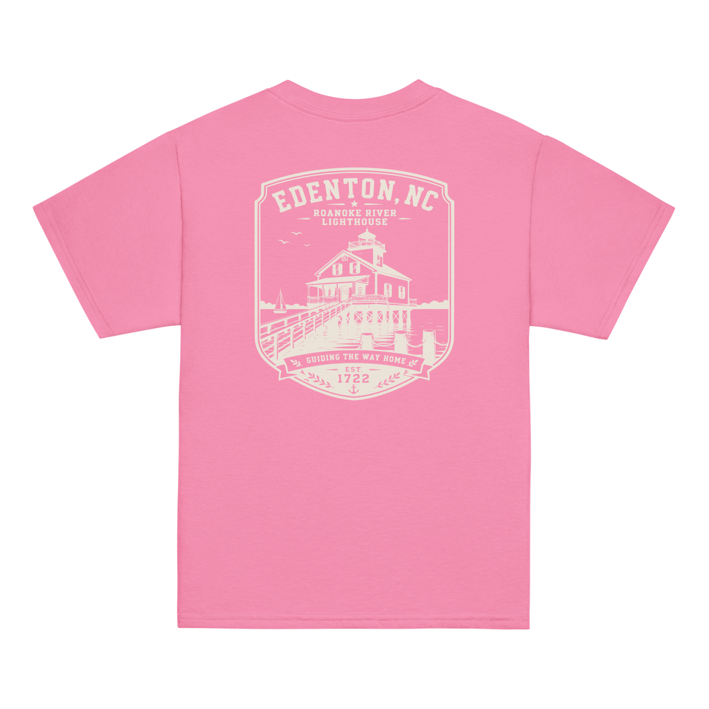 Edenton, NC - Roanoke River Lighthouse - Youth Classic Tee