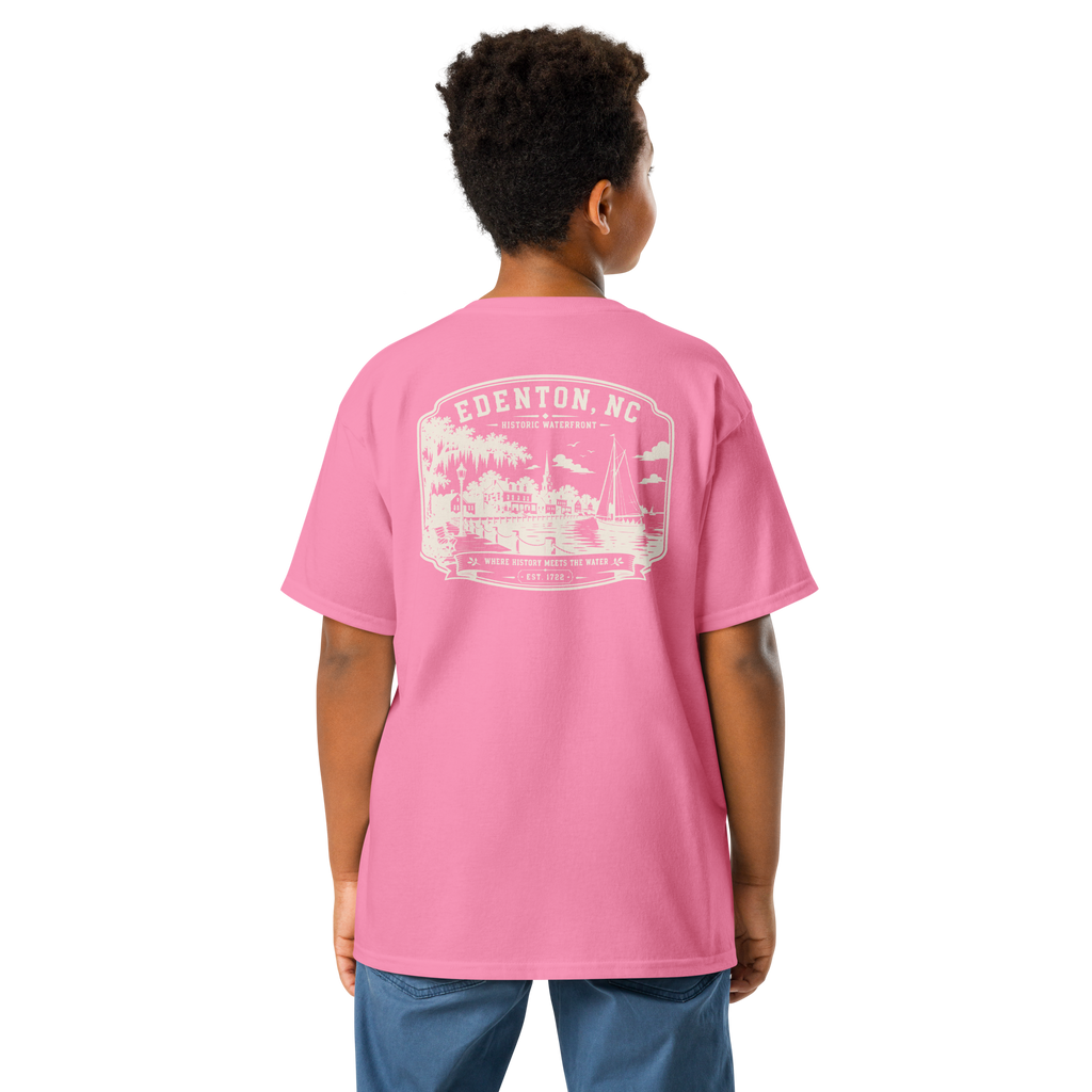 Edenton, NC - Historic Waterfront - Youth Classic Tee