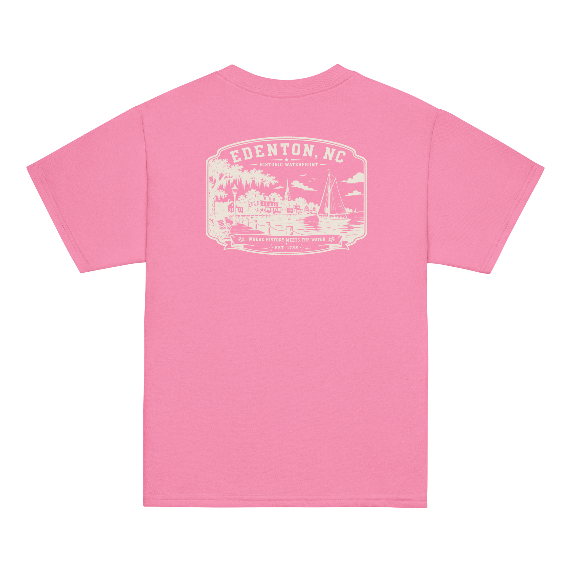 Edenton, NC - Historic Waterfront - Youth Classic Tee