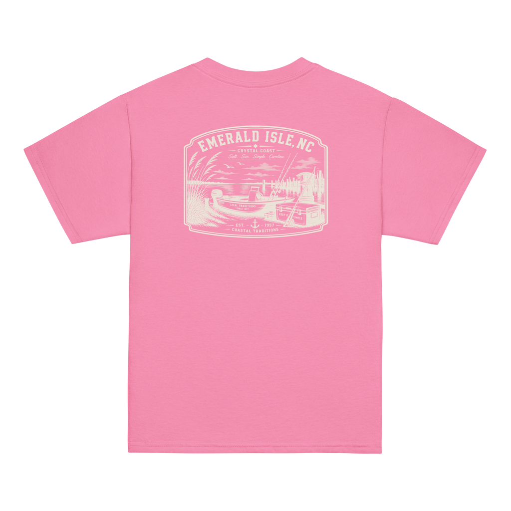 Emerald Isle, NC - Salt. Sun. Simple - Youth Classic Tee