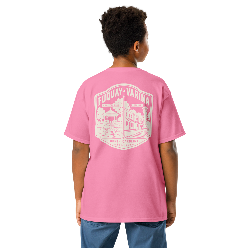 Fuquay Varina, NC - Two Towns - Youth Classic Tee