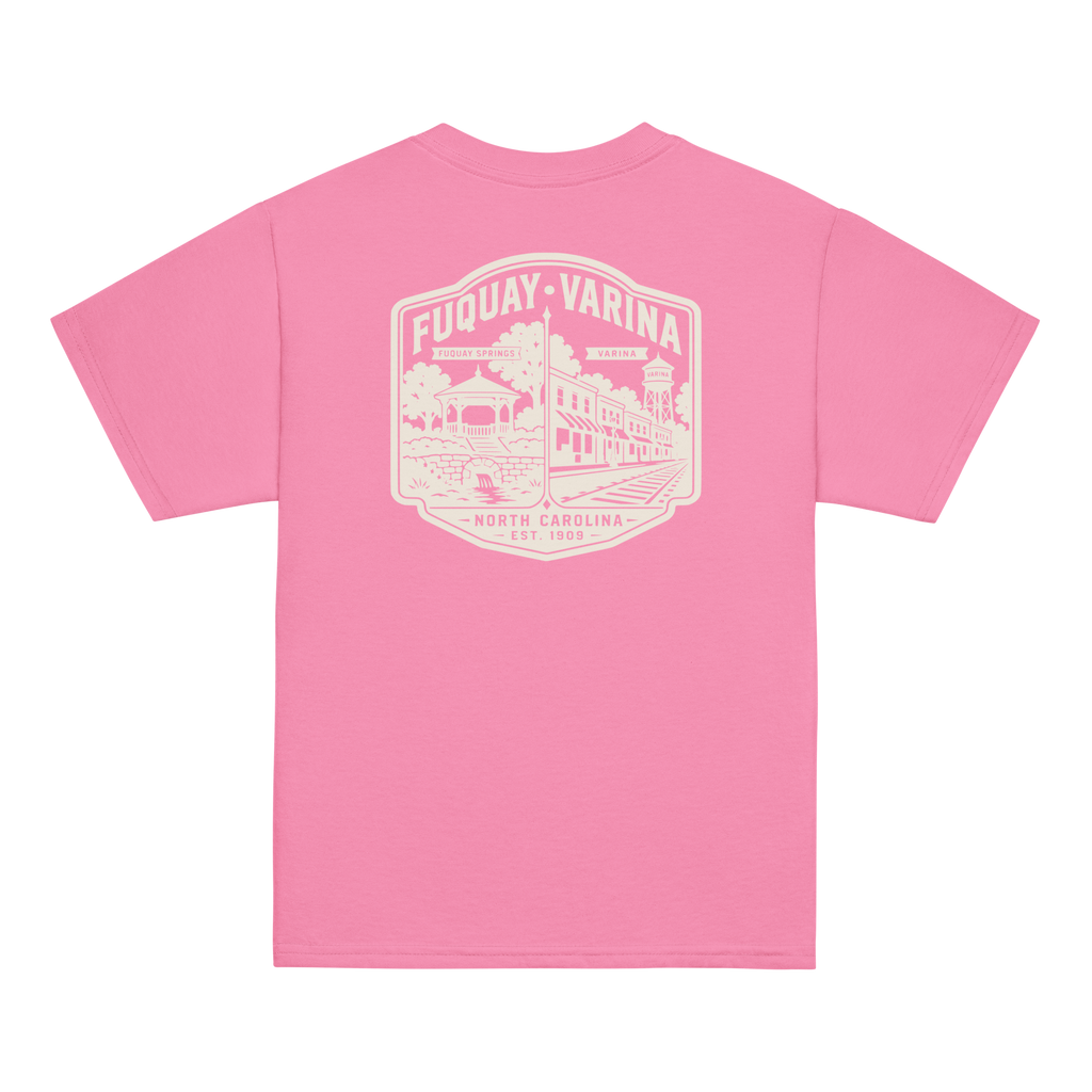 Fuquay Varina, NC - Two Towns - Youth Classic Tee