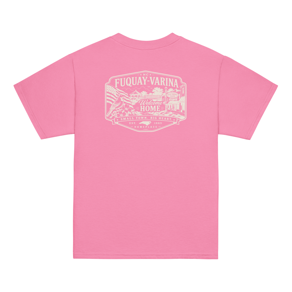 Fuquay Varina, NC - Welcome Home - Youth Classic Tee