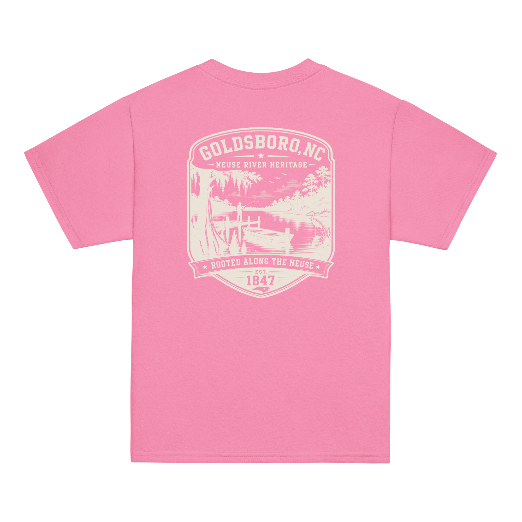 Goldsboro, NC - Rooted Along The Neuse - Youth Classic Tee