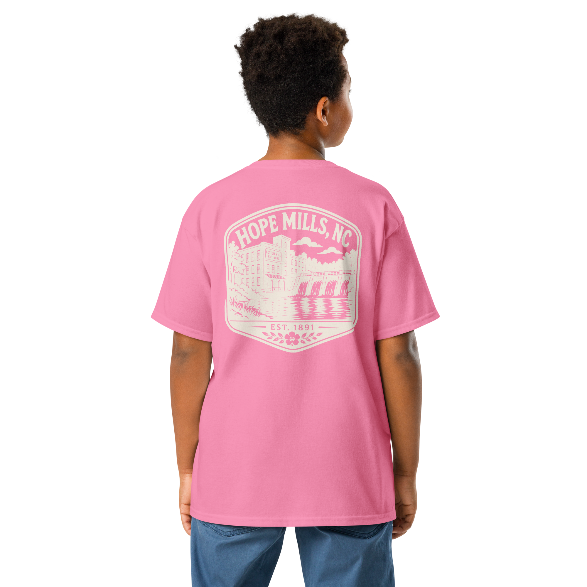 Hope Mills, NC - The Old Mill - Youth Classic Tee