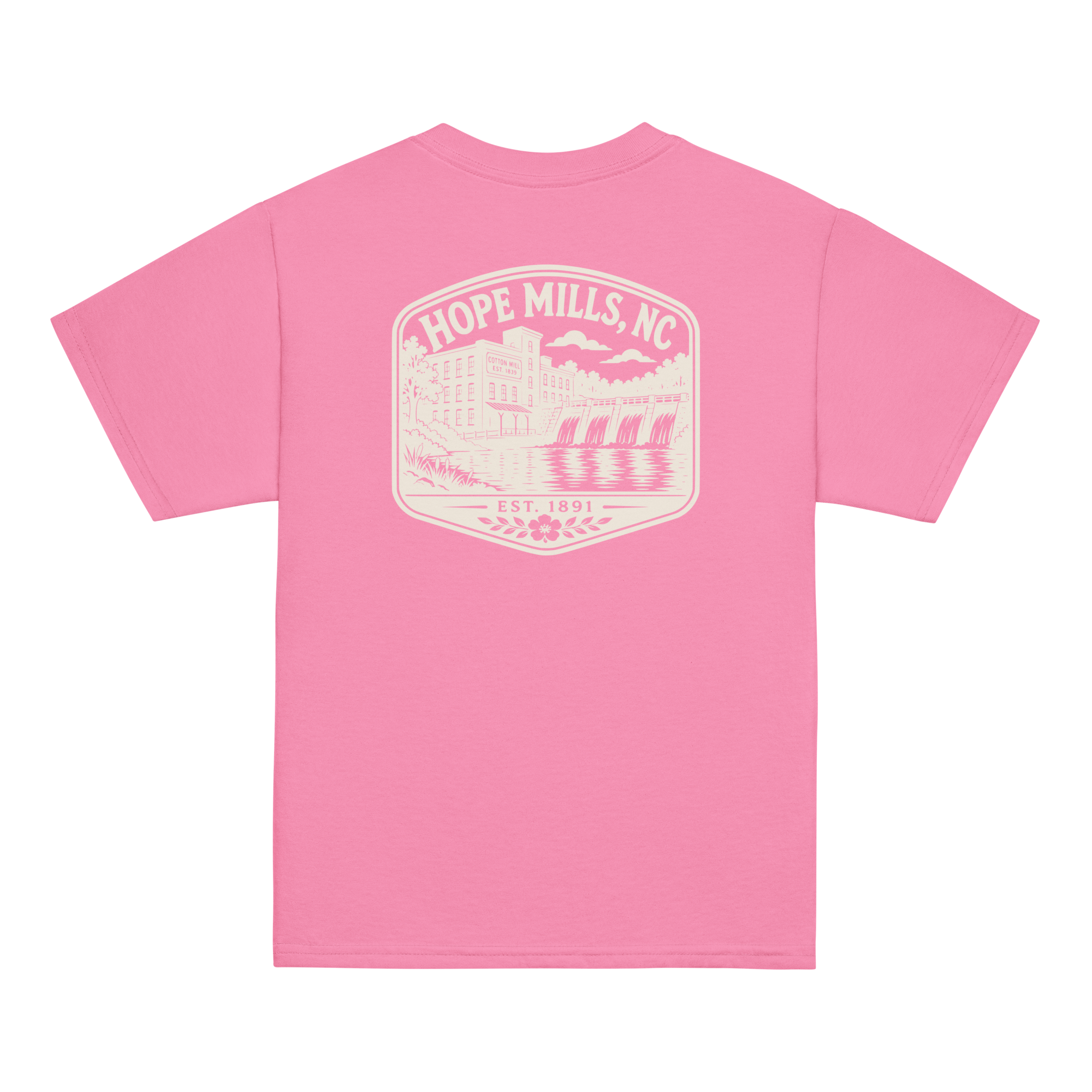 Hope Mills, NC - The Old Mill - Youth Classic Tee