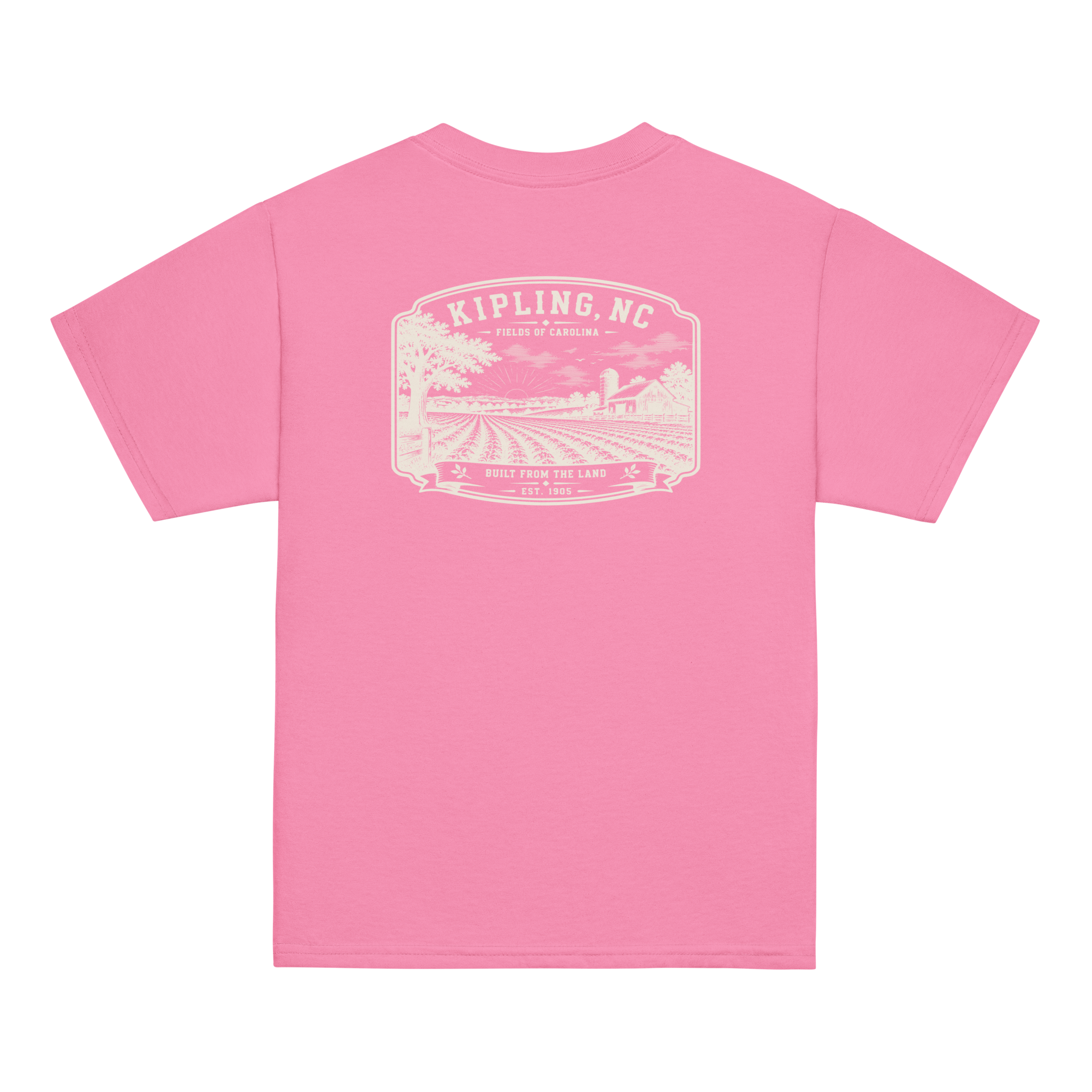 Kipling, NC - Fields of Carolina - Youth Classic Tee