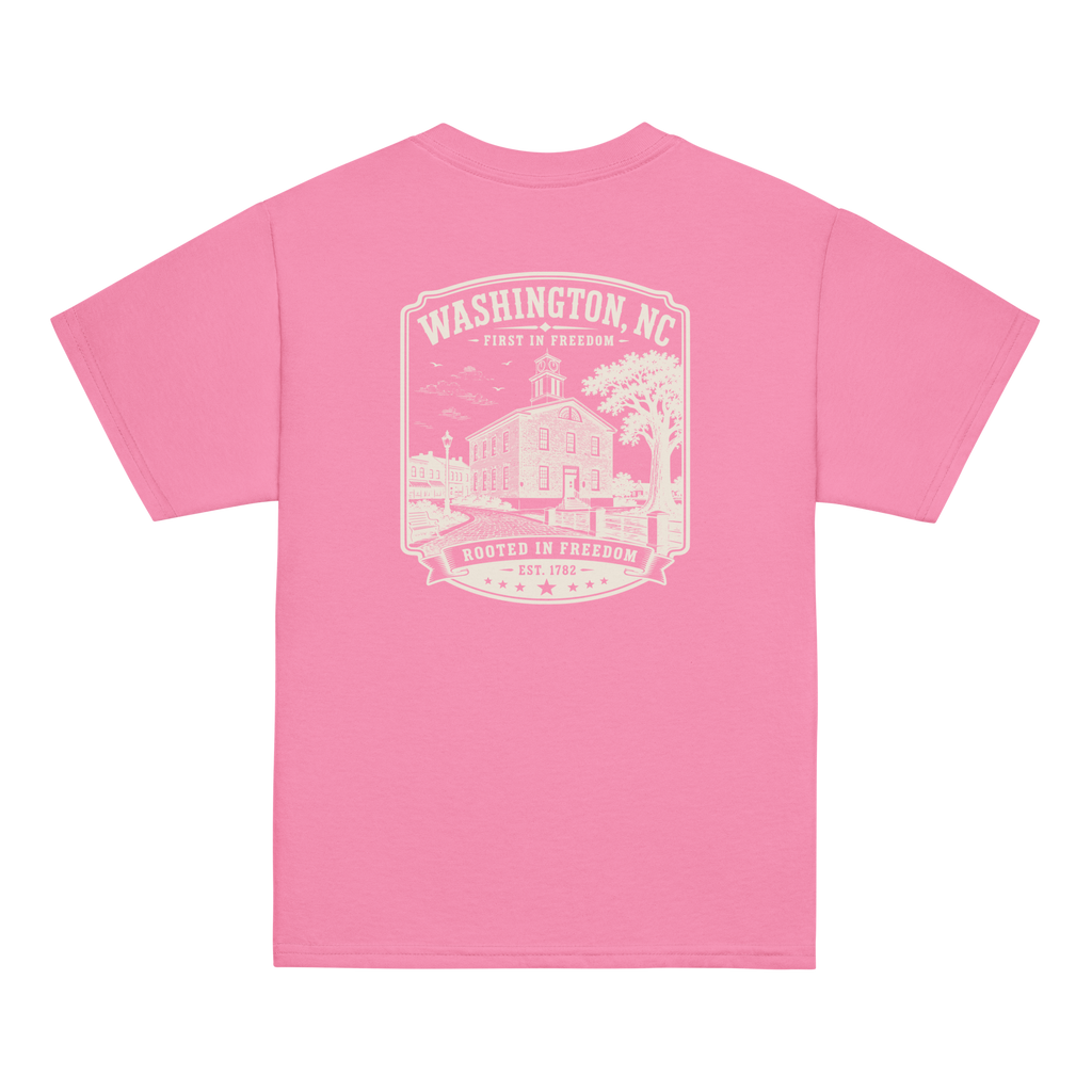 Little Washington, NC - Rooted In Freedom - Youth Classic Tee