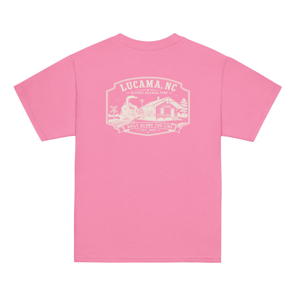 Lucama, NC - Built Along The Line - Youth Classic Tee