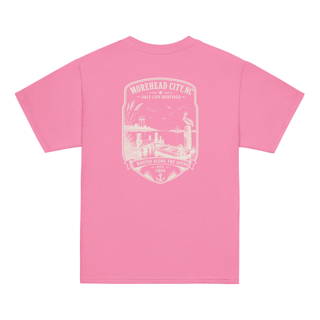 Morehead City, NC - Rooted Along The Sound- Youth Classic Tee