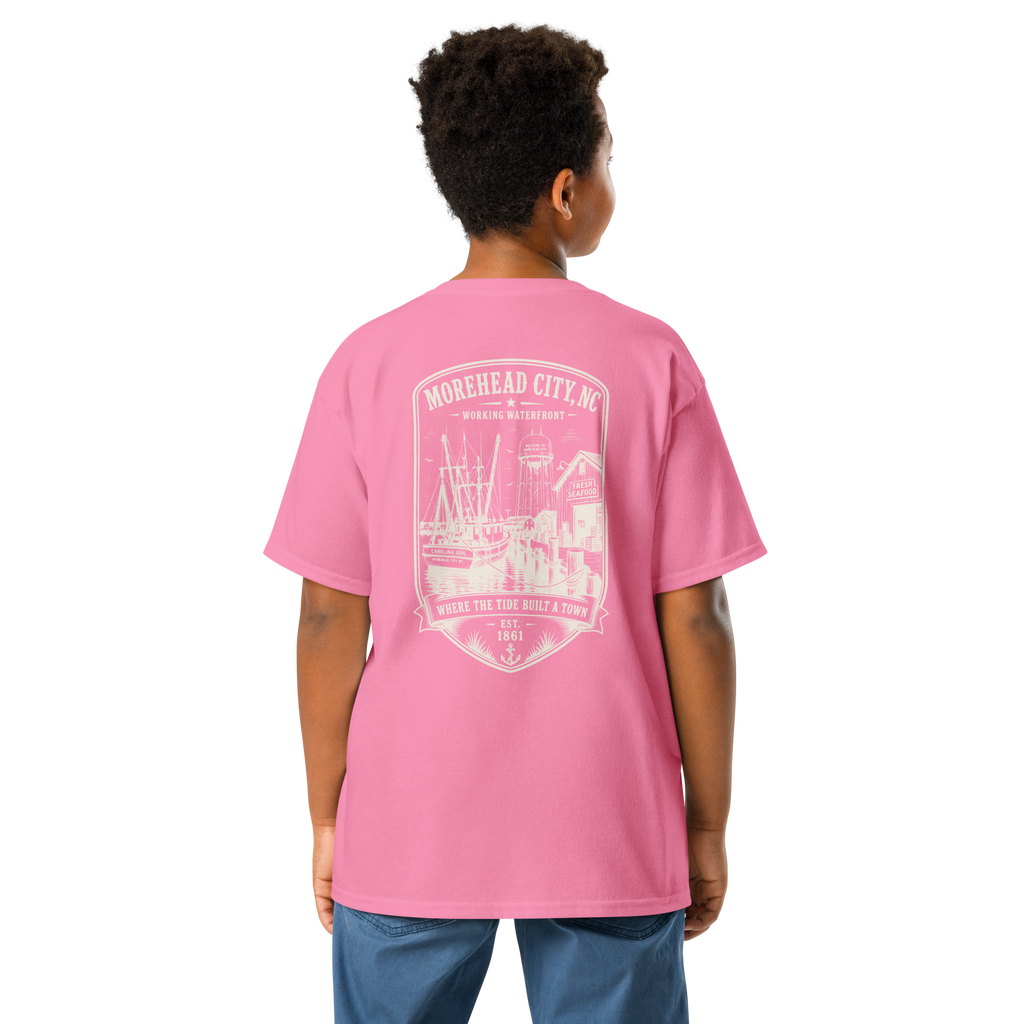 Morehead City, NC - Historic Waterfront - Youth Classic Tee