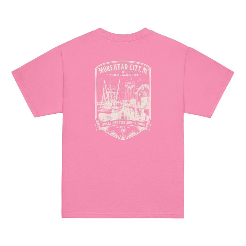 Morehead City, NC - Historic Waterfront - Youth Classic Tee