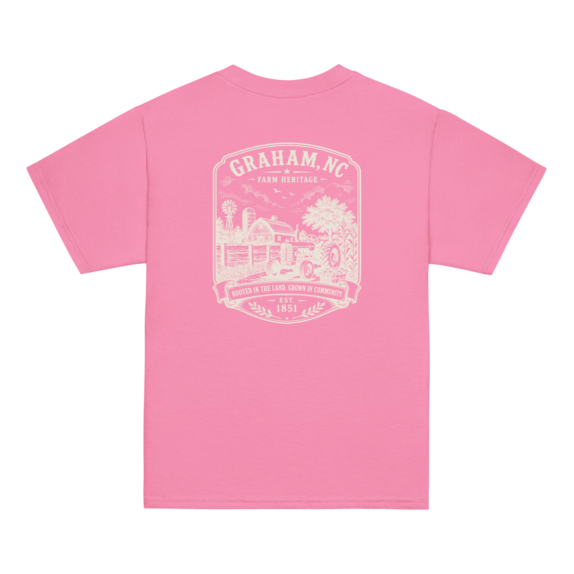 Graham, NC - Farm Heritage - Youth Classic Tee