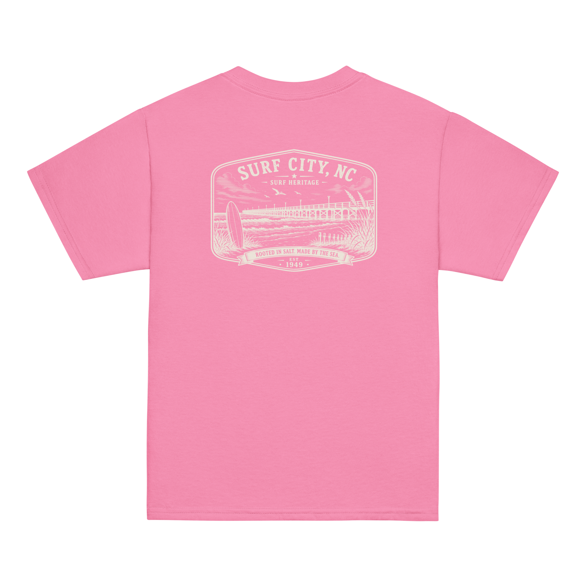 Surf City, NC - Surf Heritage - Youth Classic Tee