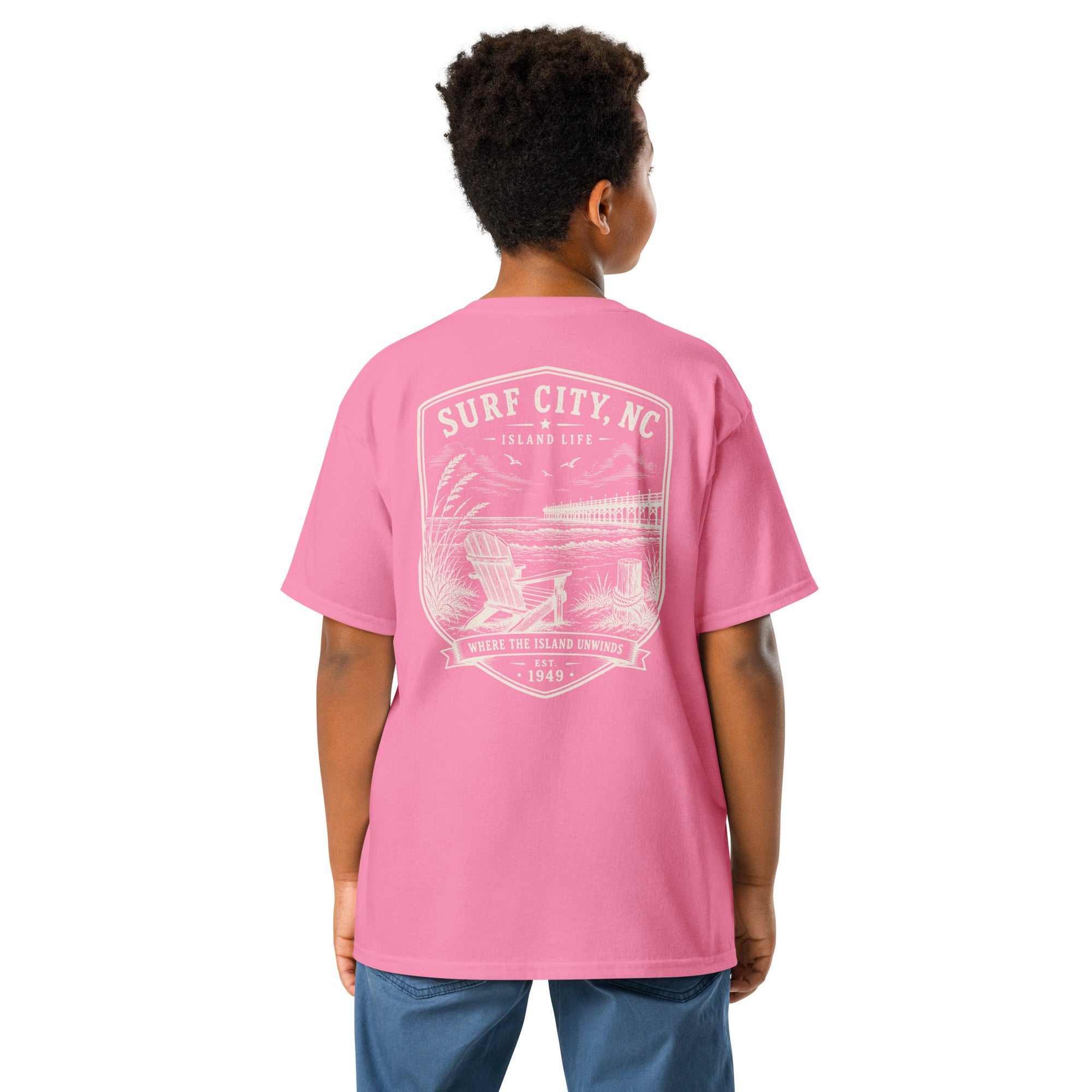 Surf City, NC - Island Life - Youth Classic Tee