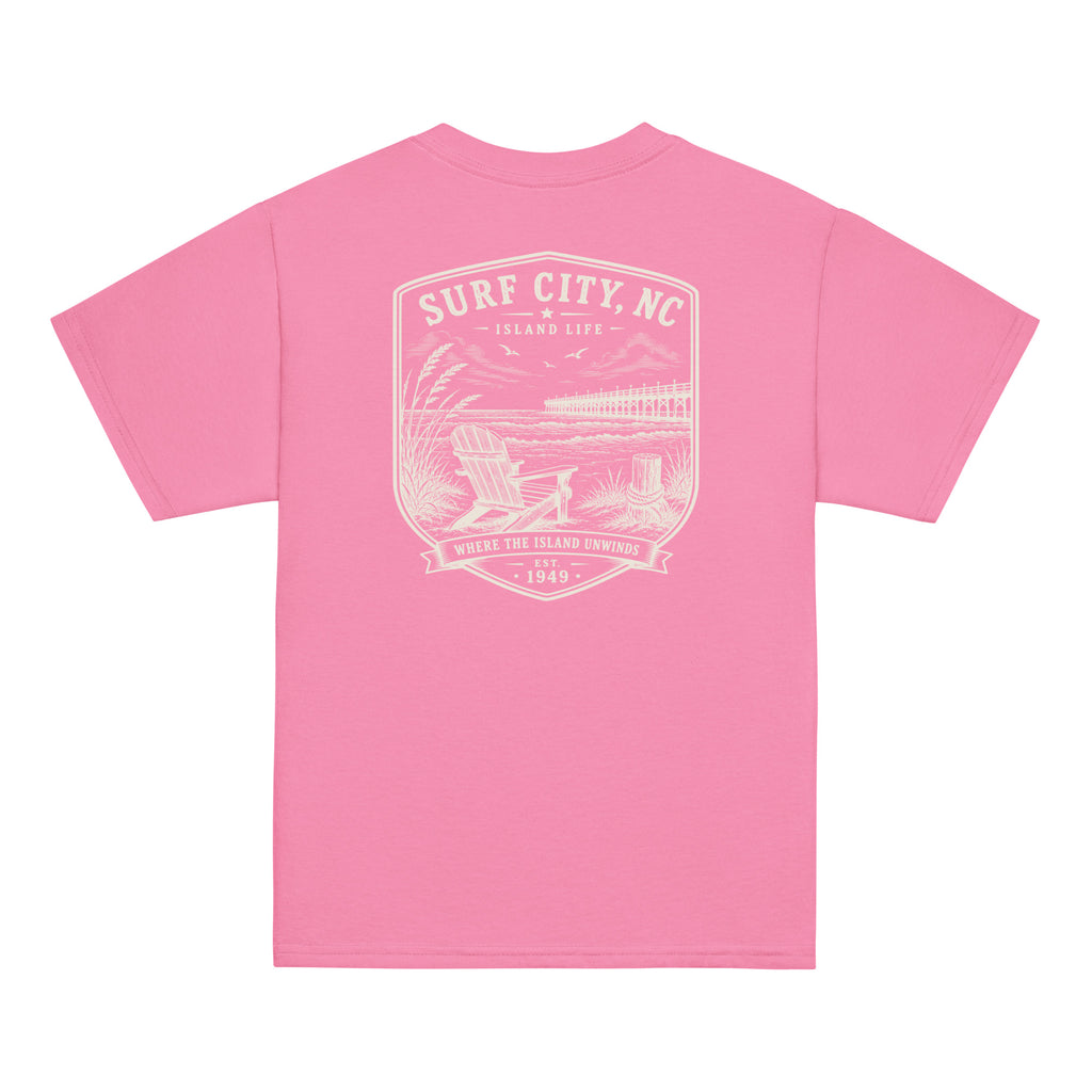 Surf City, NC - Island Life - Youth Classic Tee