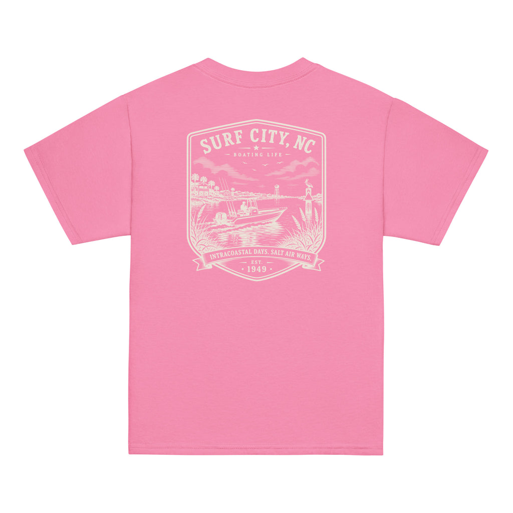 Surf City, NC - Boating Life - Youth Classic Tee