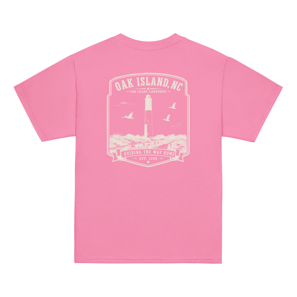 Oak Island, NC - Oak Island Lighthouse - Youth Classic Tee