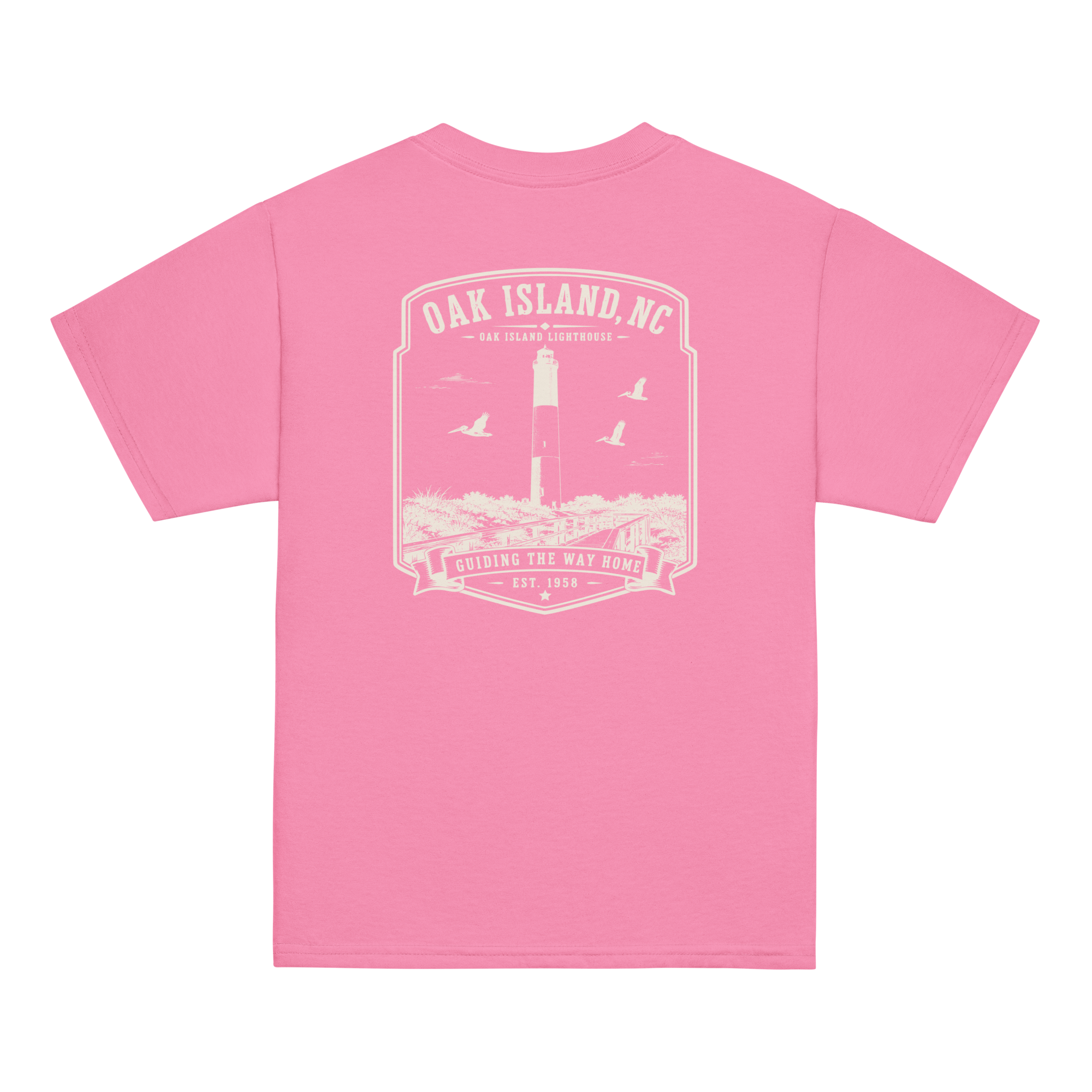 Oak Island, NC - Oak Island Lighthouse - Youth Classic Tee