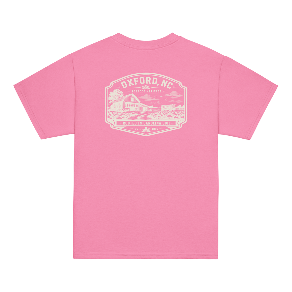 Oxford, NC - Rooted In Carolina - Youth Classic Tee
