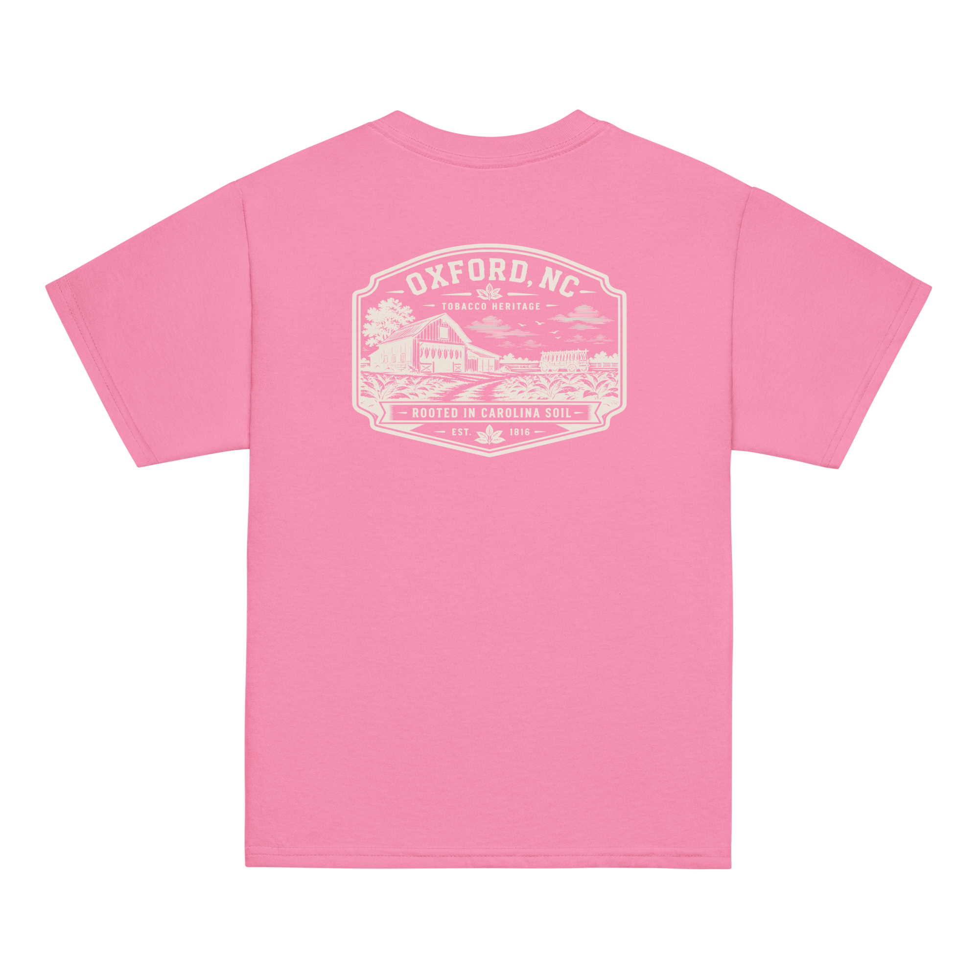 Oxford, NC - Rooted In Carolina - Youth Classic Tee