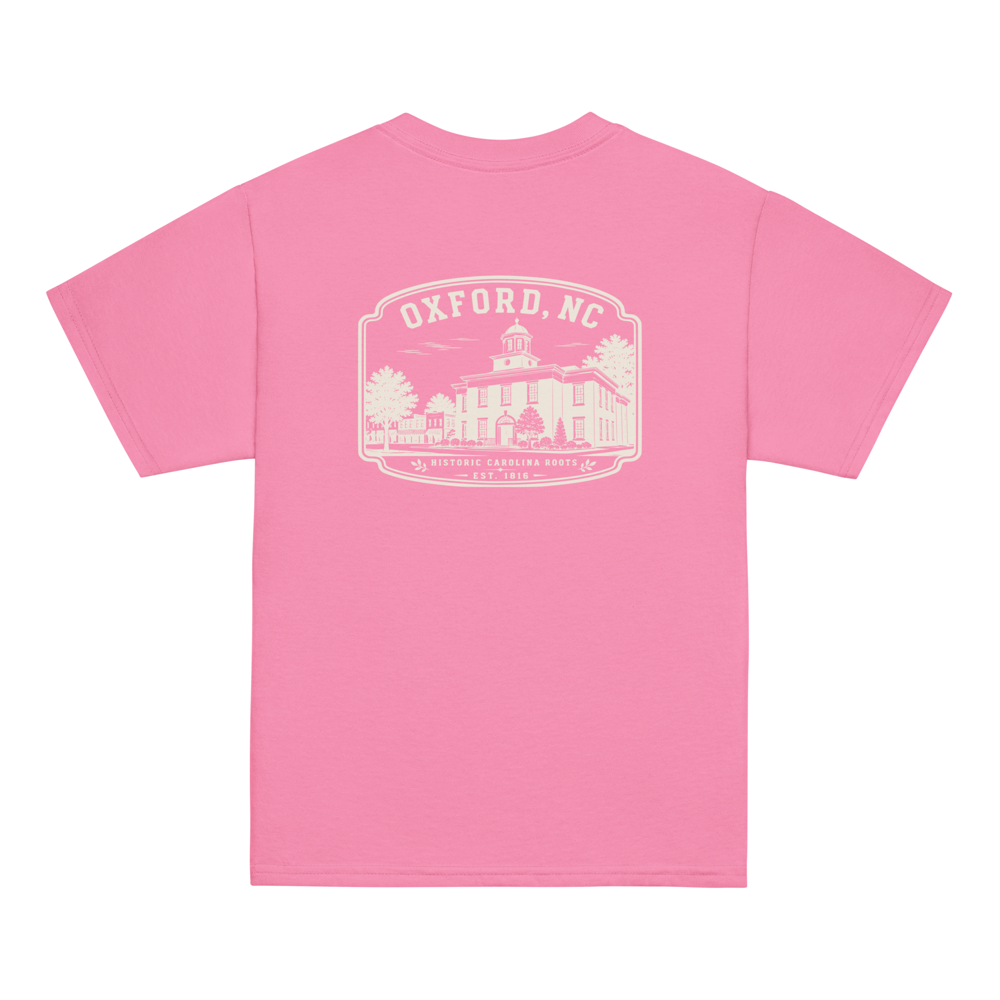 Oxford, NC - Historic Courthouse - Youth Classic Tee
