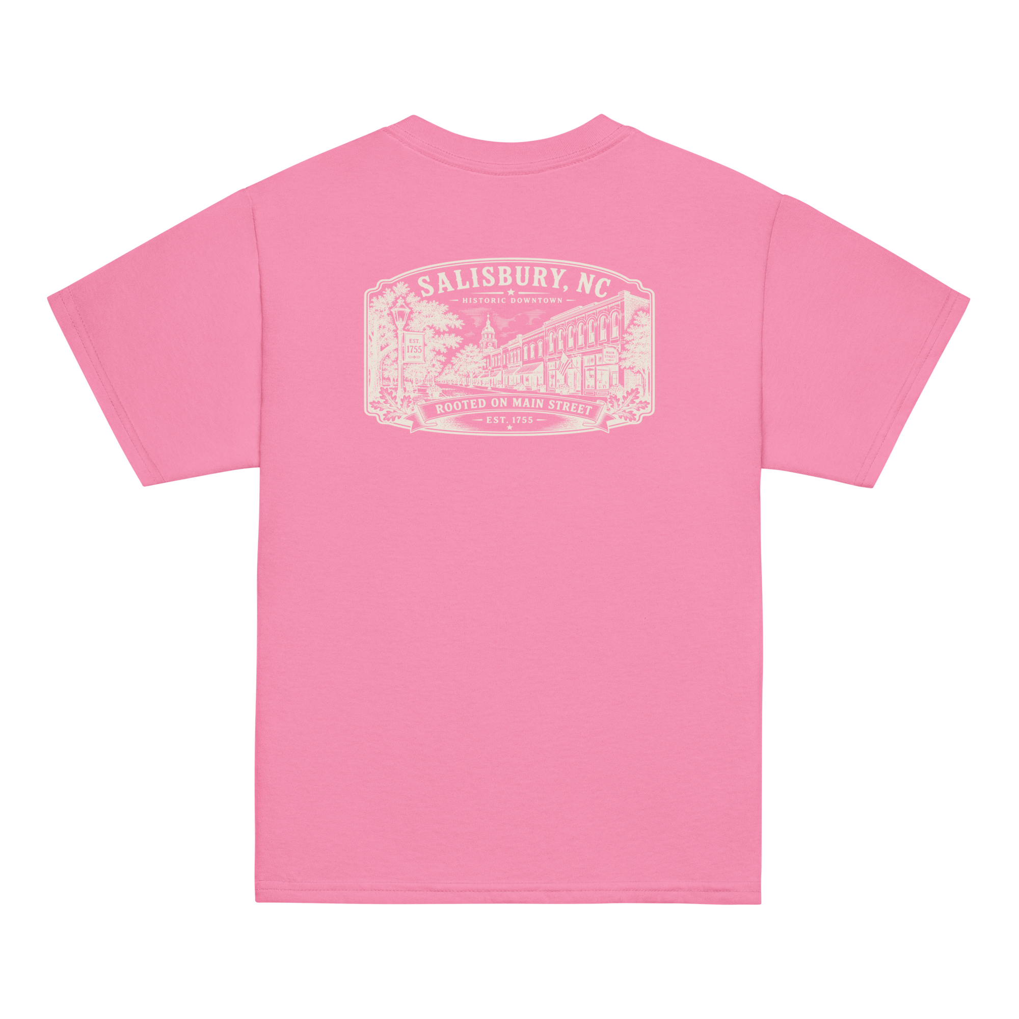 Salisbury, NC - Rooted On Main Street - Youth Classic Tee
