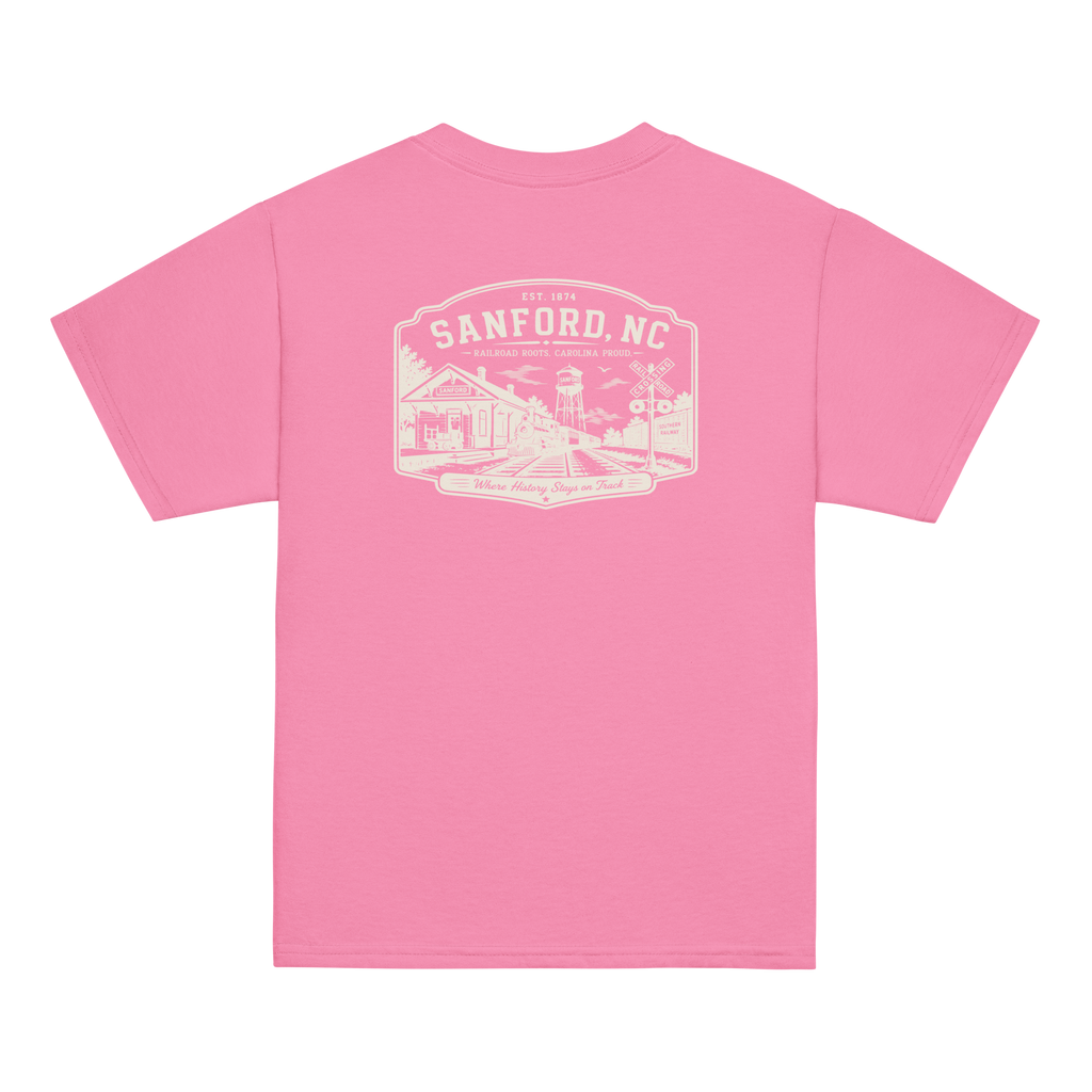 Sanford, NC - Railroad Roots - Youth Classic Tee
