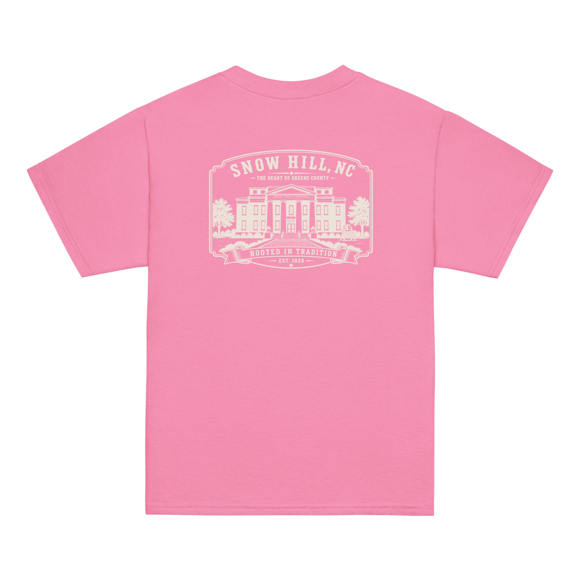 Snow Hill, NC - Historic Courthouse - Youth Classic Tee