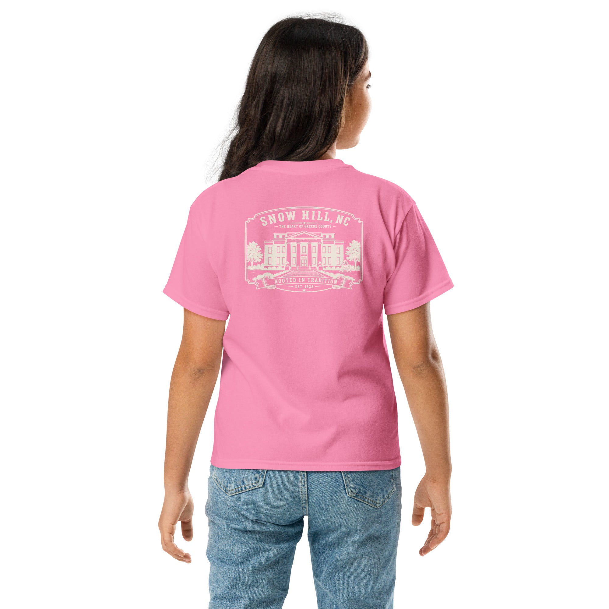 Snow Hill, NC - Historic Courthouse - Youth Classic Tee