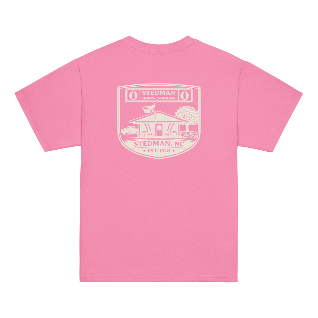 Stedman, NC - Soda Shop Badge - Youth Classic Tee