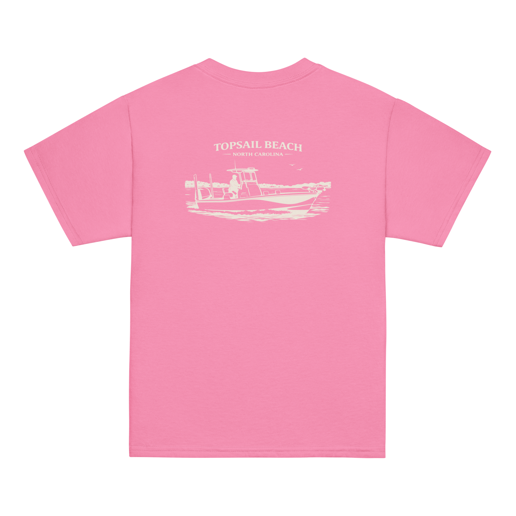 Topsail Beach, NC - Boat Days - Youth Classic Tee