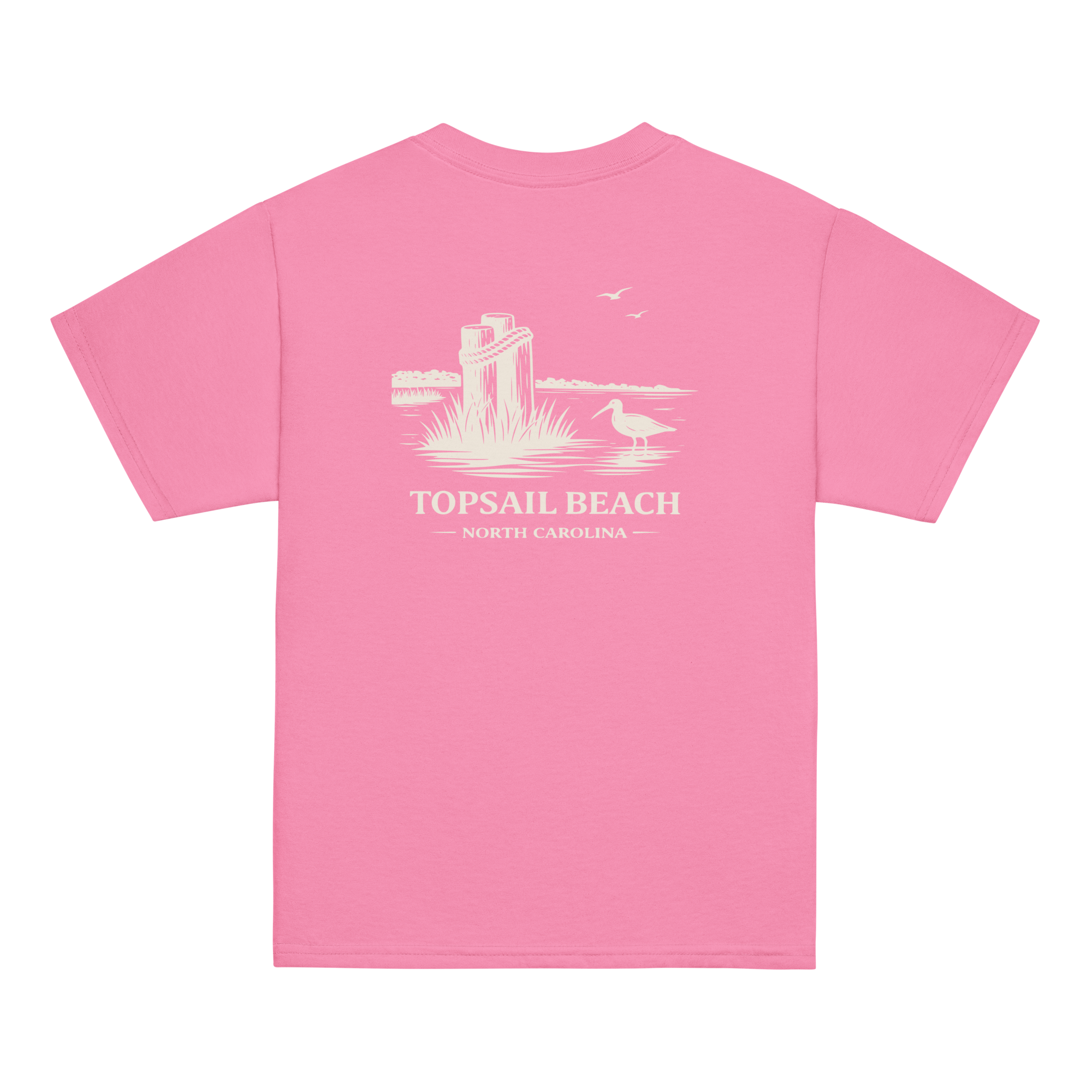 Topsail Beach, NC - The Sandpiper - Youth Classic Tee