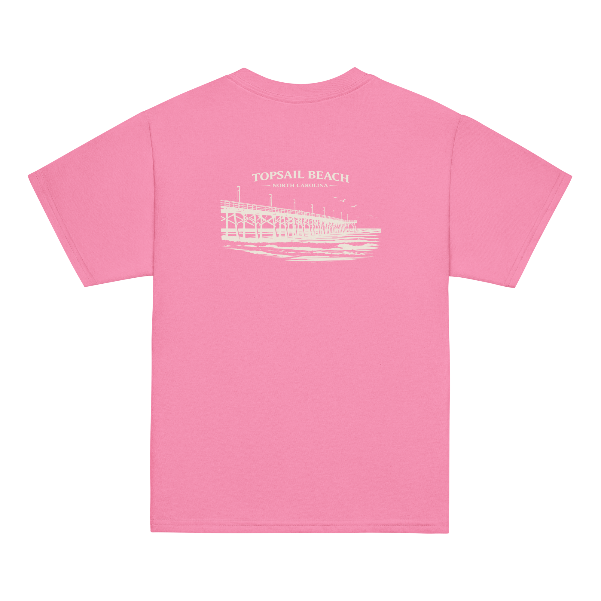 Topsail Beach, NC - Topsail Beach Pier - Youth Classic Tee