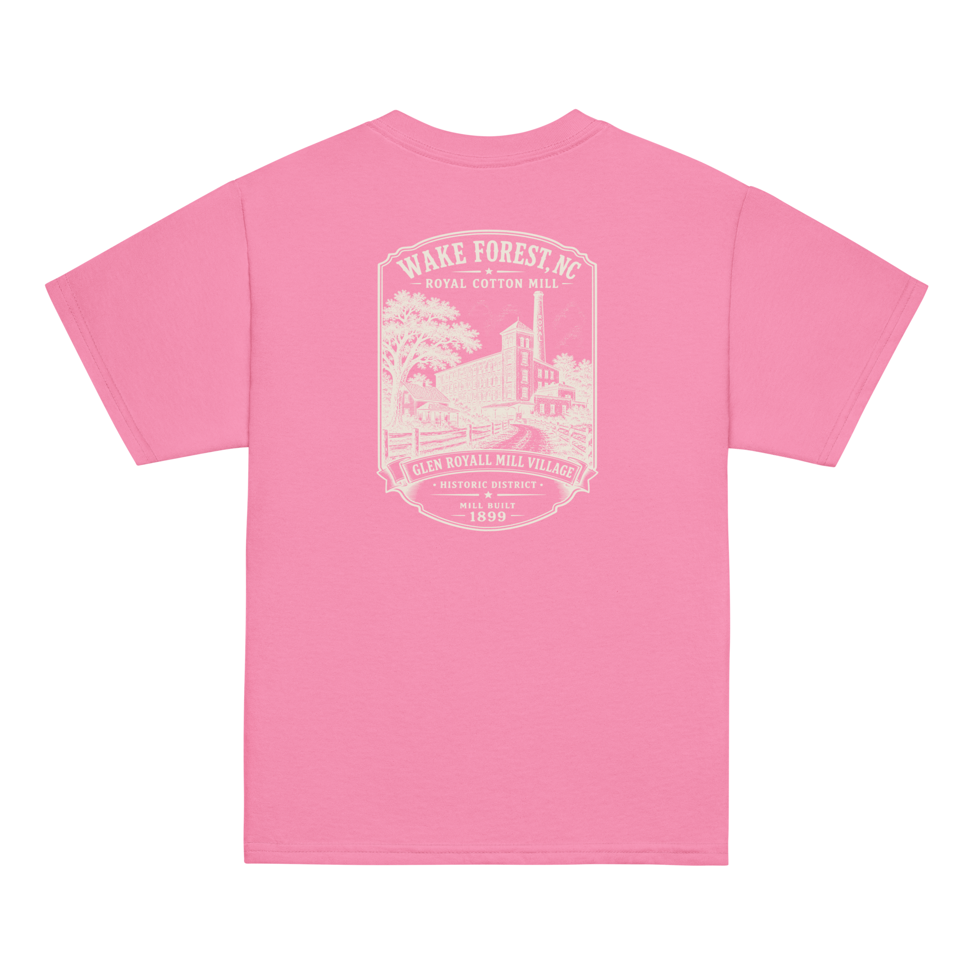 Wake Forest, NC - Royal Cotton Mill - Youth Classic Tee