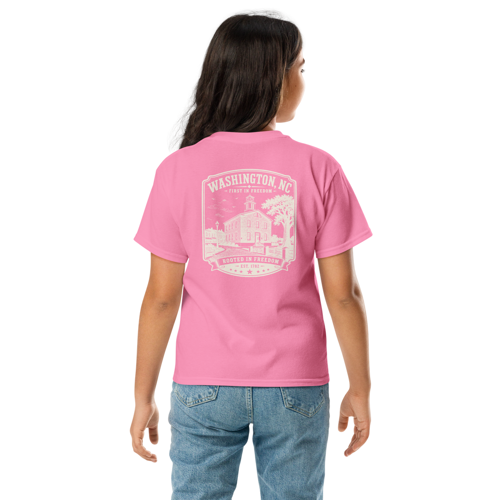 Washington, NC - Rooted In Freedom - Youth Classic Tee